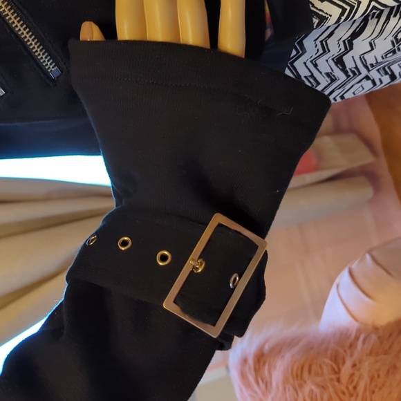 INC Moto Jacket With Hoodie - Picture 5 of 9